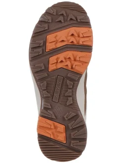 Buty trekkingowe "Aura" w kolorze beżowo-oliwkowym