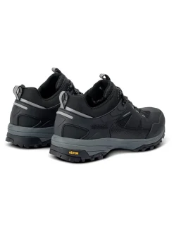 Buty trekkingowe "Regen" w kolorze czarnym