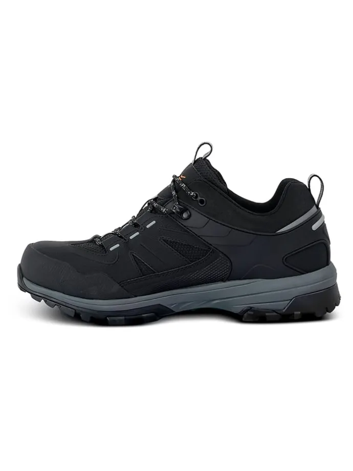 Buty trekkingowe "Regen" w kolorze czarnym