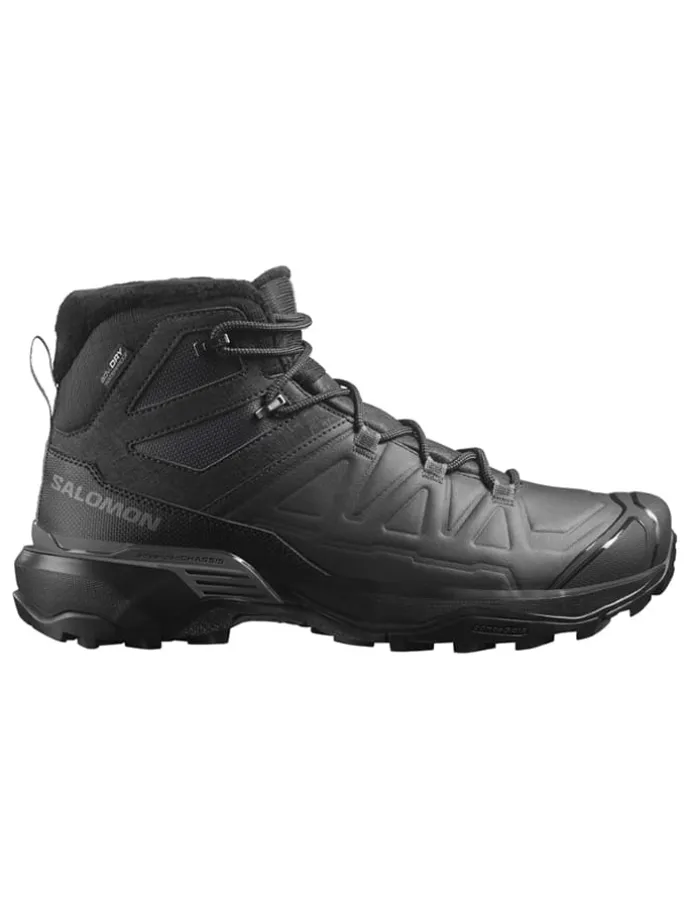 Buty trekkingowe "X Ultra Snowpilot" w kolorze antracytowo-czarnym