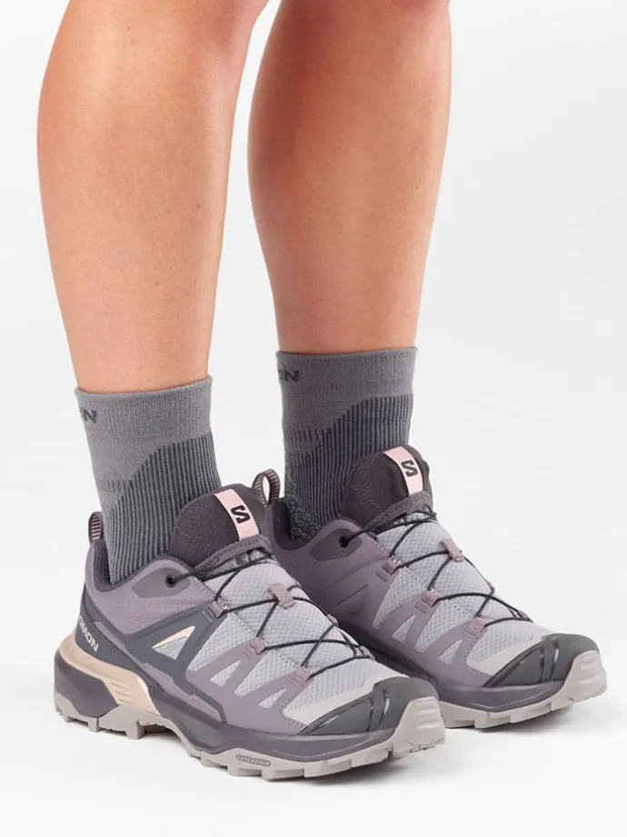 Buty trekkingowe "X ULTRA 360" w kolorze szaro-fioletowym