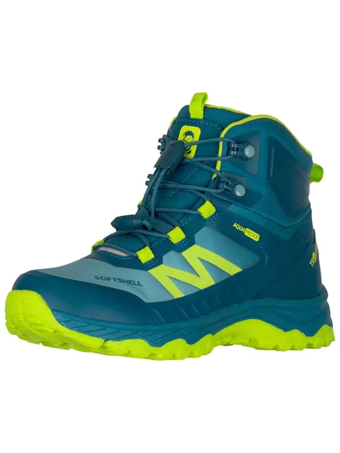 Buty turystyczne "Sirdal Hiker Mid" w kolorze turkusowym