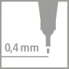 Cienkopisy (20 szt.) "STABILO point 88 Zebrui "