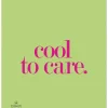 Ściereczki gąbkowe (2 szt.) "Cool to care" w kolorze zielonym - 20 x 17 cm