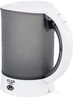 Czajnik podróżny "AD 1268" w kolorze szaro-białym - 600 ml