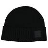Czapka beanie "Akaio" w kolorze czarnym
