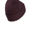 Czapka beanie "Badge" w kolorze fioletowym