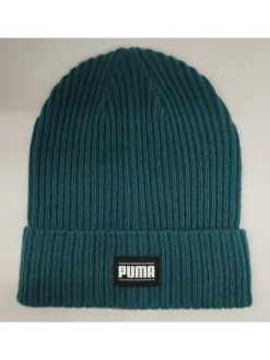 Czapka beanie w kolorze turkusowym