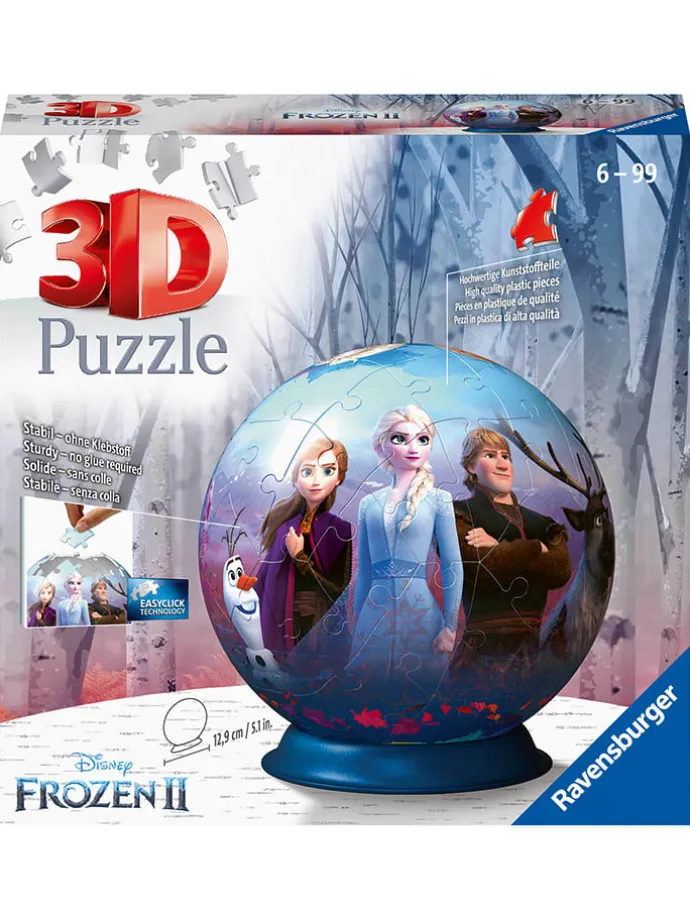 72-częściowe puzzle 3D "Kraina Lodu 2" - 6+