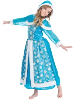 2-częściowy kostium "Ice Queen" w kolorze niebieskim