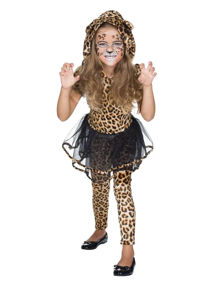 2-częściowy kostium "Leopard" w kolorze brązowym