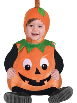 2-częściowy kostium "Pumpkin Cutie Pie" w kolorze pomarańczowo-zielonym