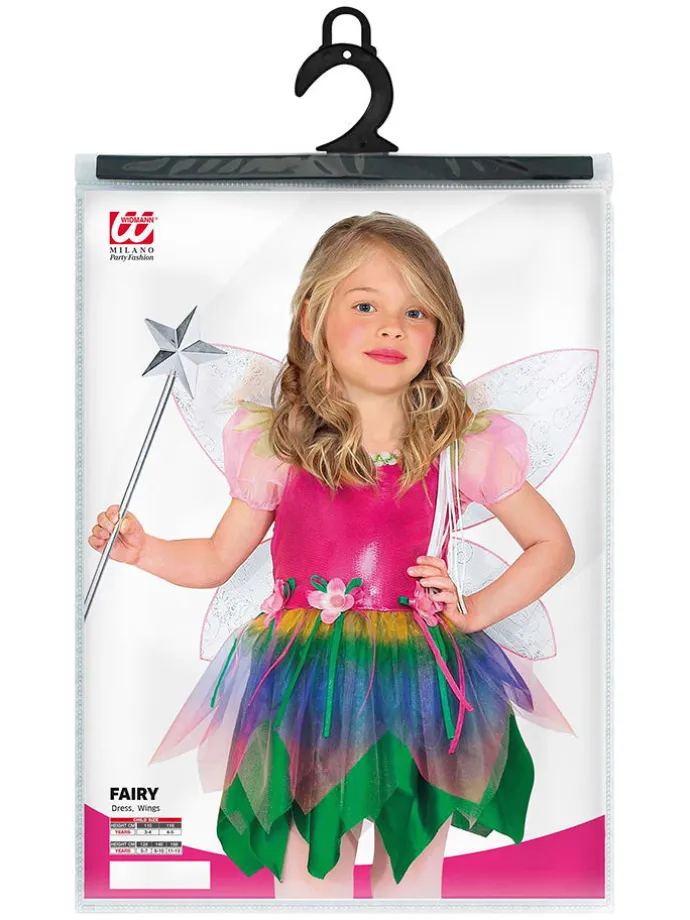 2-częściowy kostium "Rainbow fairy" ze wzorem