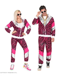 2-częściowy kostium "80s Pink Tiger" w kolorze różowym