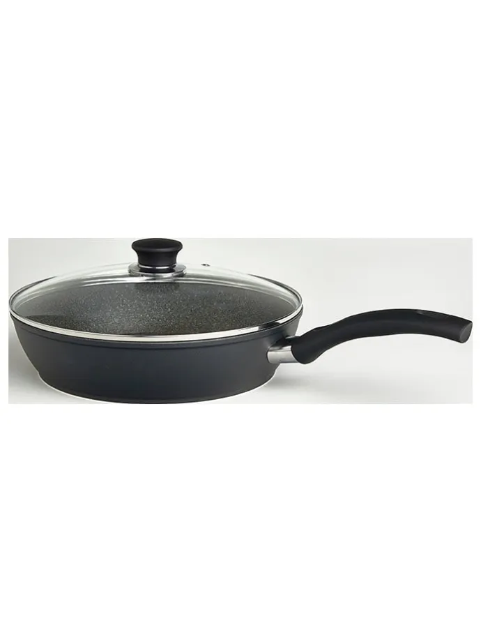 2-częściowy zestaw "Bari" w kolorze czarnym - Ø 28 cm