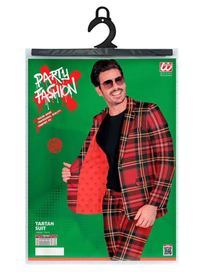 2-częściowy zestaw "Party Fashion" w kolorze czerwono-czarnym