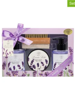 4-częściowy zestaw pielęgnacyjny "Lavender Fields"