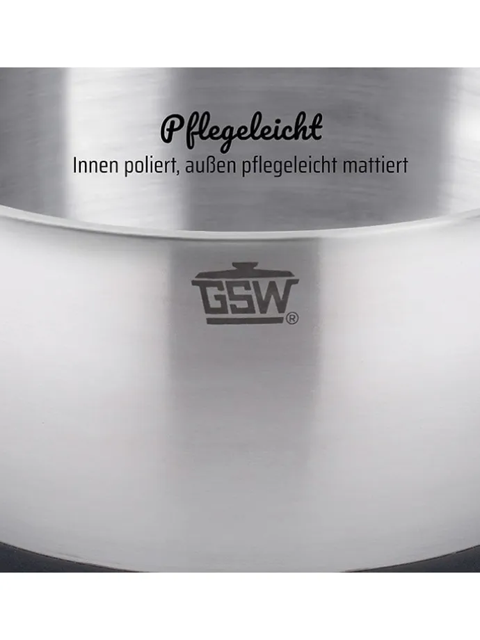 3-częściowy zestaw "Primo" w kolorze srebrnym