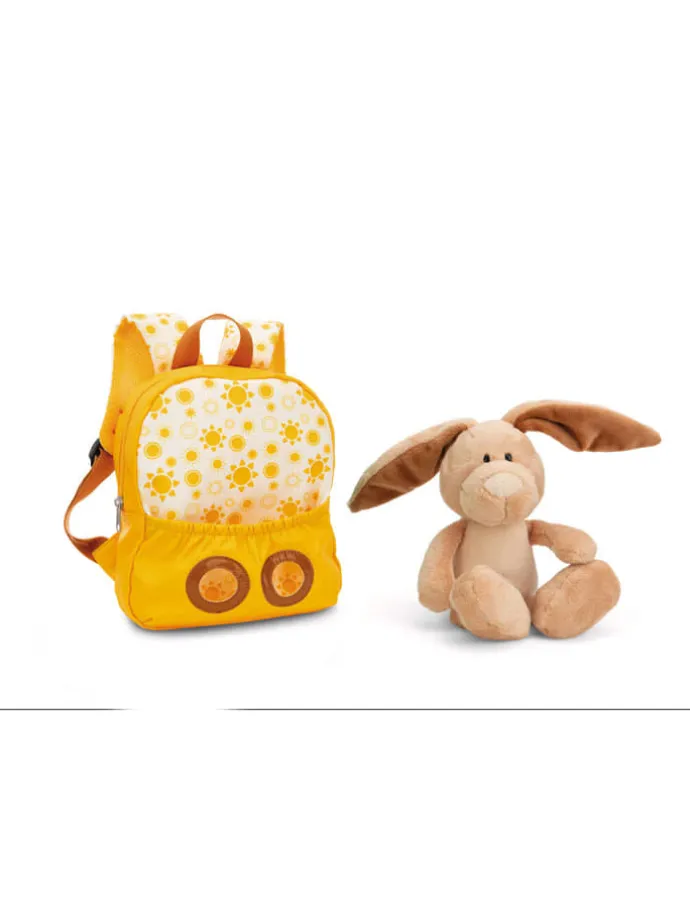 2-częściowy zestaw "Rabbit" w kolorze żółtym