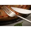 8-częściowy zestaw sztućców "Bari" w kolorze srebrnym do pizzy