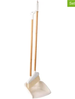 2-częściowy zestaw w kolorze beżowo-kremowym - dł. 97 cm