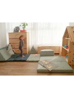 5-częściowy zestaw w kolorze zielonym - 3+