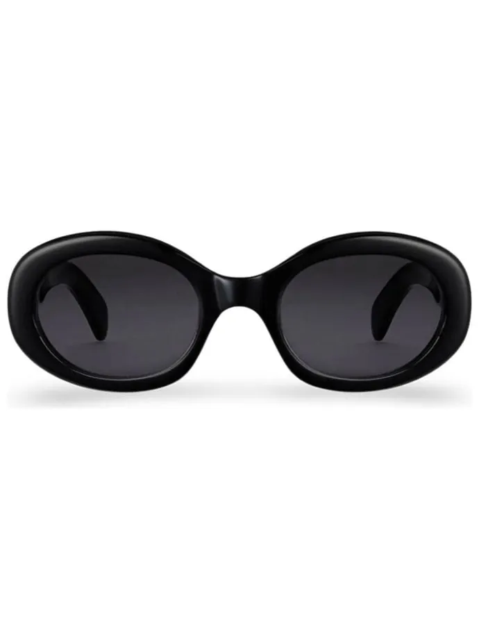 Damskie okulary przeciwsłoneczne w kolorze czarnym