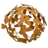 Dekoracja ogrodowa "Butterflies" w kolorze ceglanym - Ø 27 cm