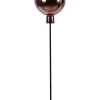 Dekoracja ogrodowa "Sphere" w kolorze jasnoróżowym - wys. 19 x Ø 15 cm