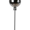 Dekoracja ogrodowa "Sphere" w kolorze srebrnym - wys. 19 x Ø 15 cm
