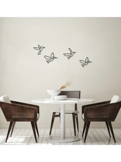 Dekoracje ścienne (4 szt.) "Birds"