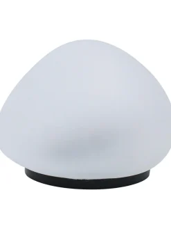 Dekoracyjna lampa solarna LED "Solenzara" w kolorze białym - wys. 6 x Ø 5 cm