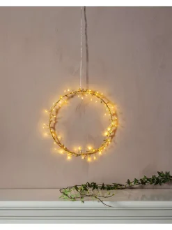 Dekoracyjny wieniec LED 