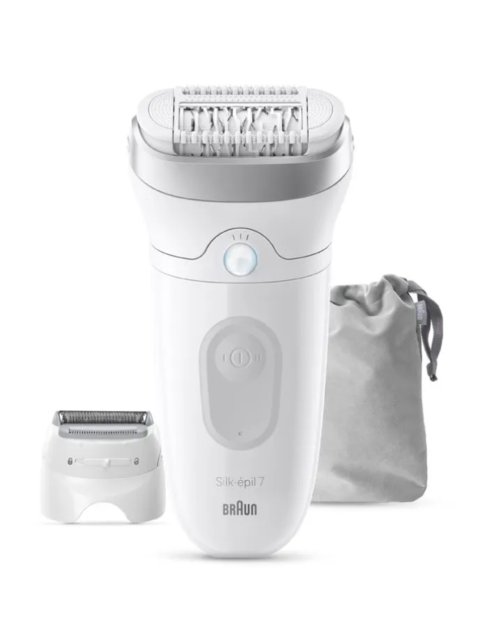 Depilator "Silk-épil 7 SE7-041" w kolorze biało-szarym