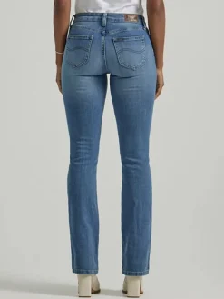 Dżinsy - Bootcut fit - w kolorze błękitnym