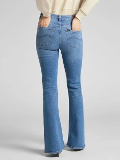 Dżinsy "Breese" - Bootcut - w kolorze niebieskim