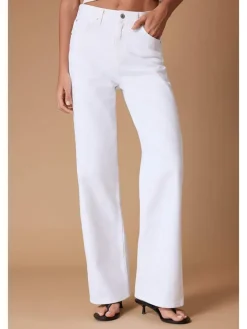 Dżinsy - Comfort fit - w kolorze białym