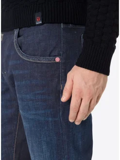 Dżinsy "Jack" - Regular fit - w kolorze granatowym