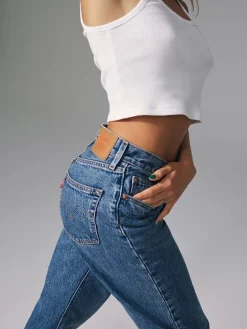Dżinsy - Regular fit - w kolorze niebieskim