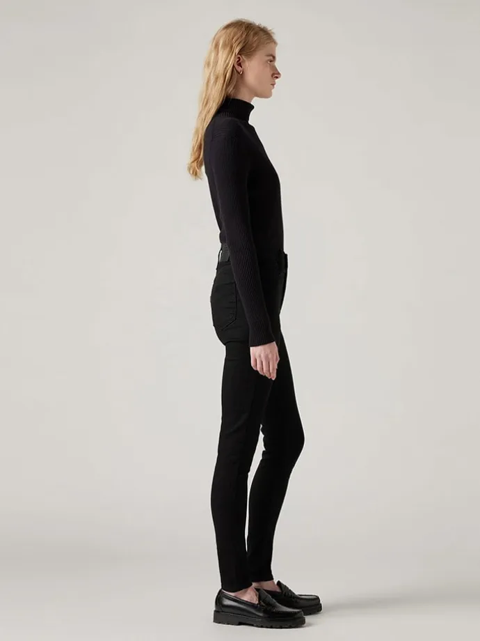 Dżinsy - Skinny fit - w kolorze czarnym