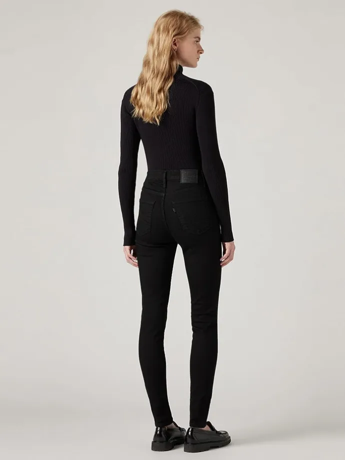 Dżinsy - Skinny fit - w kolorze czarnym