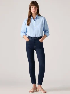Dżinsy "721" - Skinny fit - w kolorze granatowym