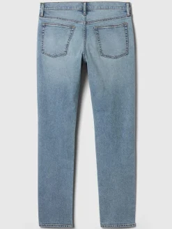 Dżinsy - Slim fit - w kolorze błękitnym