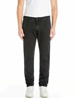 Dżinsy - Slim fit - w kolorze czarnym