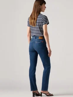 Dżinsy - Slim fit - w kolorze granatowym