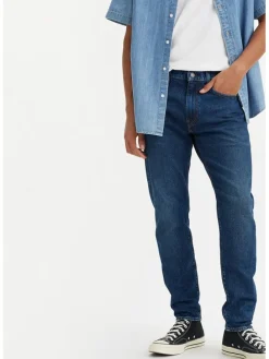 Dżinsy - Slim fit - w kolorze granatowym