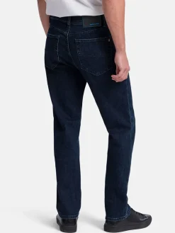 Dżinsy - Slim fit - w kolorze granatowym