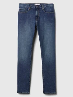 Dżinsy - Slim fit - w kolorze granatowym