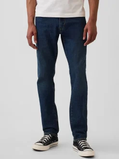 Dżinsy - Slim fit - w kolorze granatowym