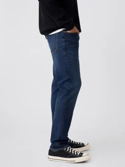 Dżinsy - Slim fit - w kolorze granatowym